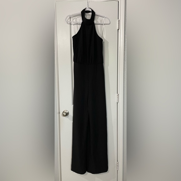 Lulus Moment for Life Black Halter Jumpsuit - Picture 3 of 11